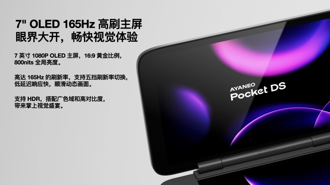 独一无二的双屏体验——全球首款翻盖双屏安卓掌机 AYANEO Pocket DS 正式发布