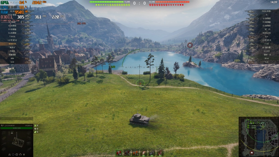 《坦克世界》都出2.0了你还在用老显卡玩游戏？RTX 50显卡系实测推荐