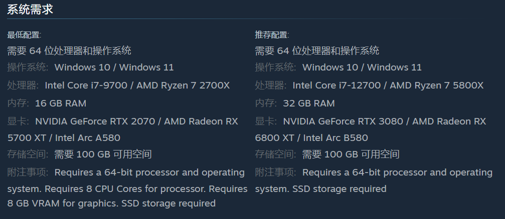 无主之地4硬件测试：配置需求较高，还好有DLSS 4多帧生成