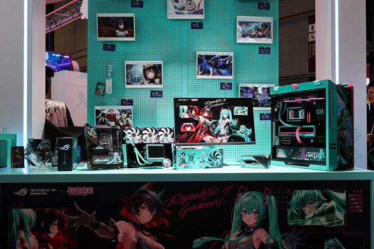 未来武装，满帧出击！ROG夜神RTX5080 RO姬x初音未来版显卡开售