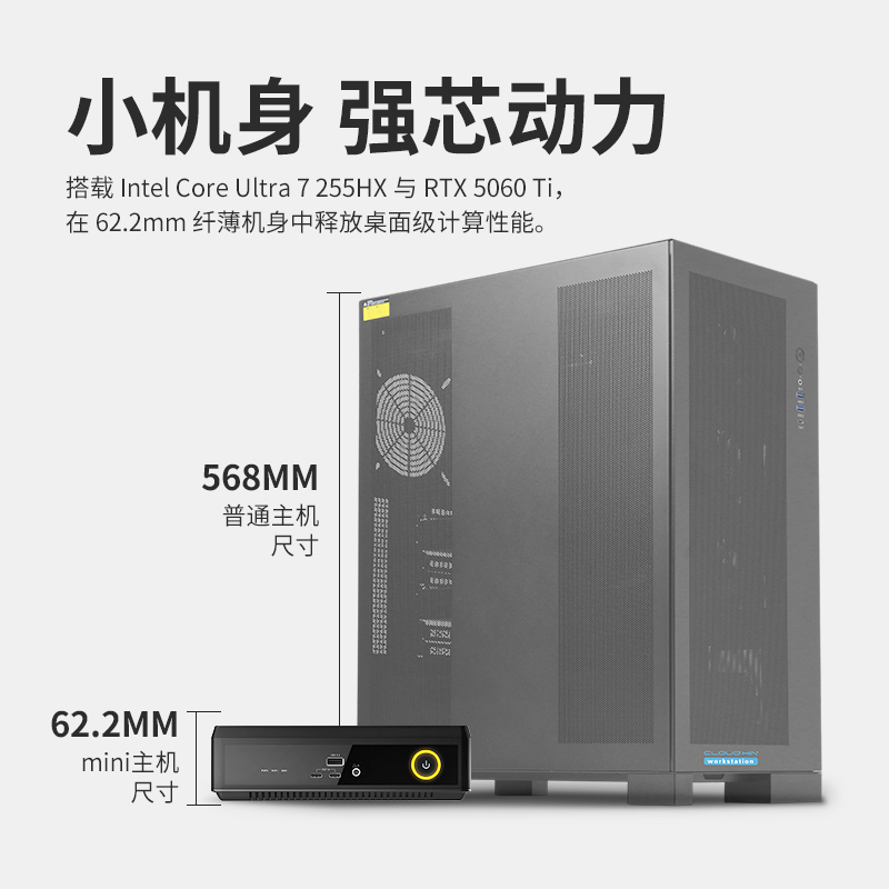 极致迷你，性能巅峰：ZOTAC EN75060TC 工业稳固设计，赋能边缘计算