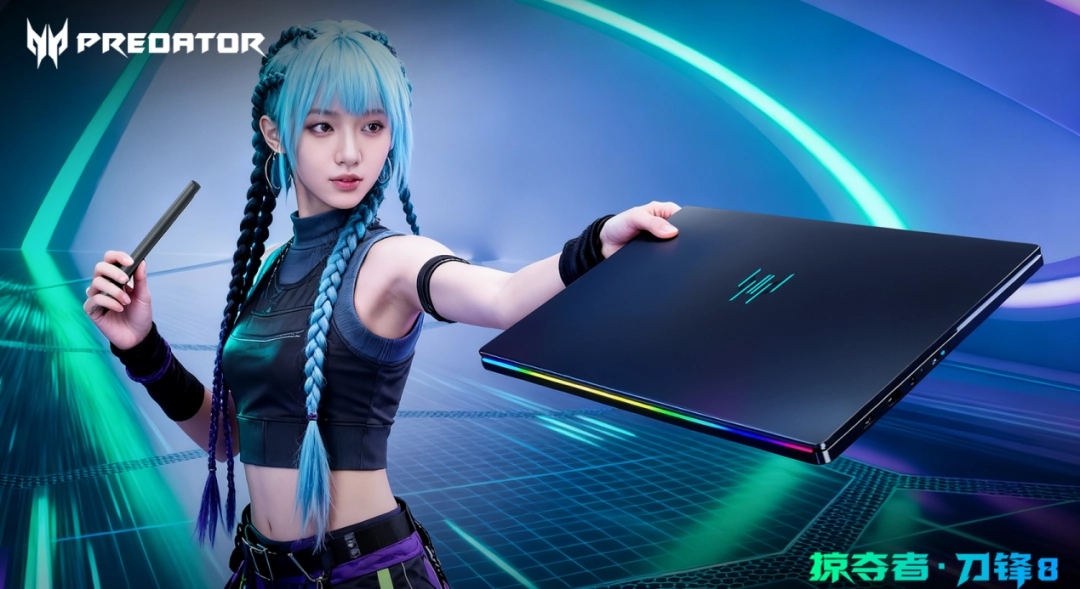 跨界全能！掠夺者·刀锋8有触控笔的超强AI电竞工作站
