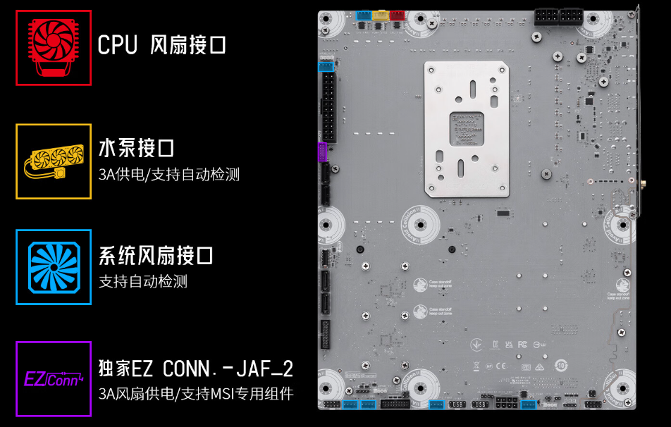 微星银色战斧降临！X870E TOMAHAWK MAX WIFI PZ背插主板上线
