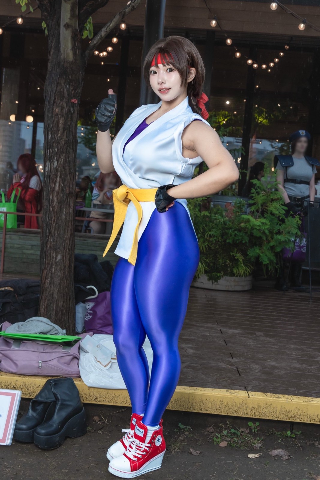 日本Cos春丽的小姐姐新福利图 性感好身材展示