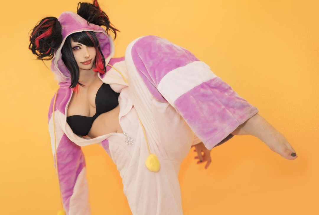 《街头霸王6》韩蛛俐Cos美图赏 露白嫩大雷太诱人了