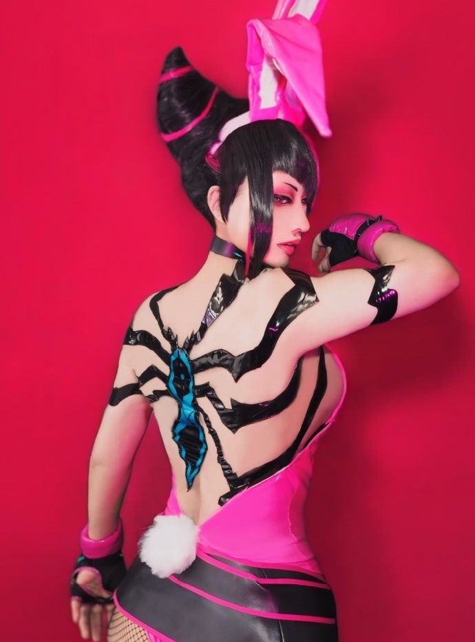 《街头霸王6》韩蛛俐Cos美图赏 露白嫩大雷太诱人了